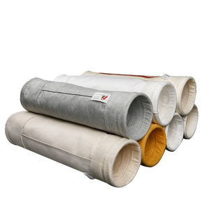 Filtro a sacco non tessuto Nomex Aramid PTFE della membrana materiale del sacchetto filtro 600gsm