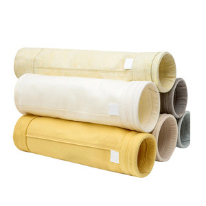 sacchetto filtro ad alta temperatura del collettore di polveri di 550g/M2 PTFE per il filtro dell'aria