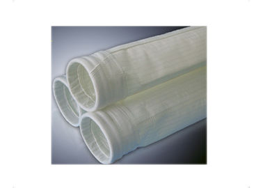 Nylon Dust Collector Parts Biodiesel Polypropylene Filter Bag , Hot Melt Dust Collection Fittings Accessories